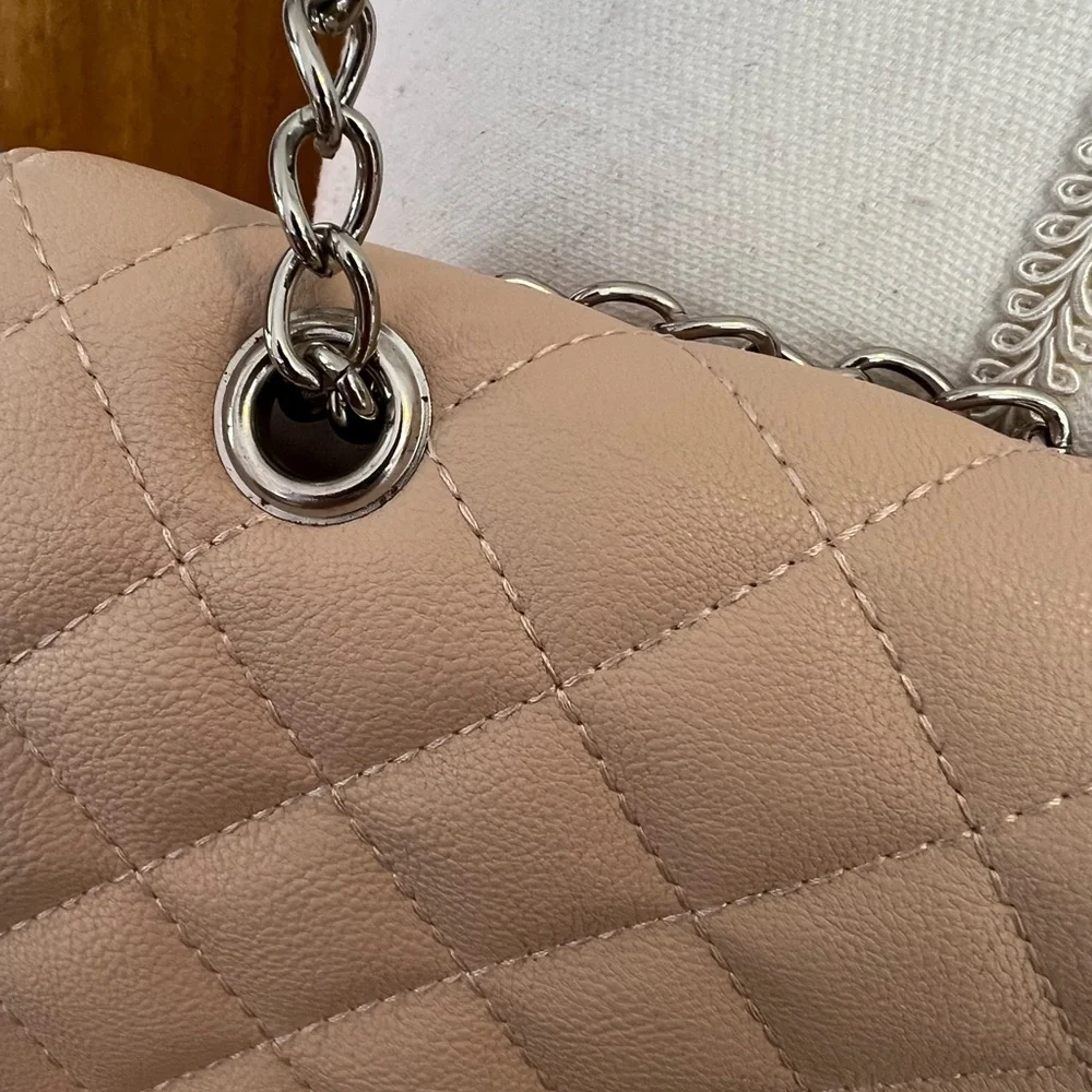 Express NWT Blush Chain Crossbody Shoulder Bag - Picture 4 of 10